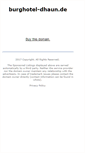 Mobile Screenshot of burghotel-dhaun.de