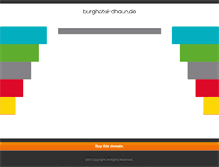 Tablet Screenshot of burghotel-dhaun.de